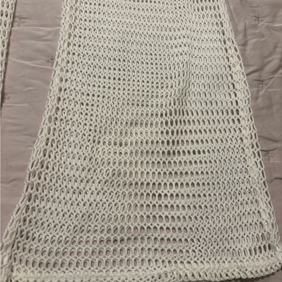 Shade & Shore Beige Crochet Knit Pants - Picture 8 of 8